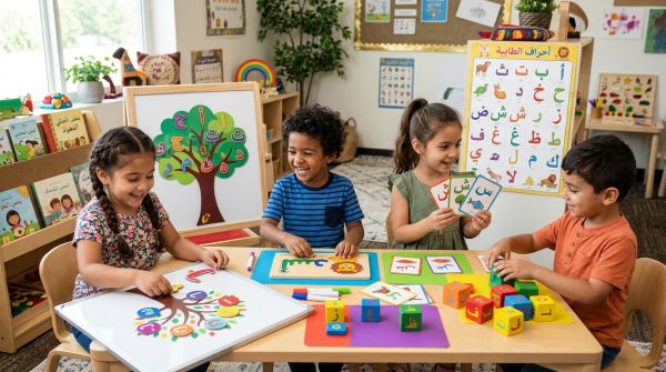 Activités ludiques pour initier les enfants à l'arabe